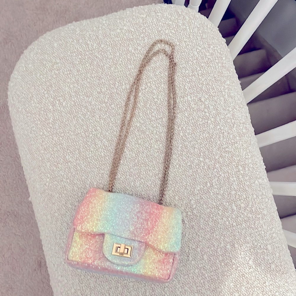Mibasies Girls Sequin Flap Bag